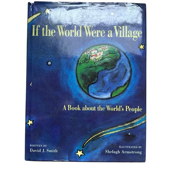 Hardcover “If the world were a village” book - Picture 1 of 5